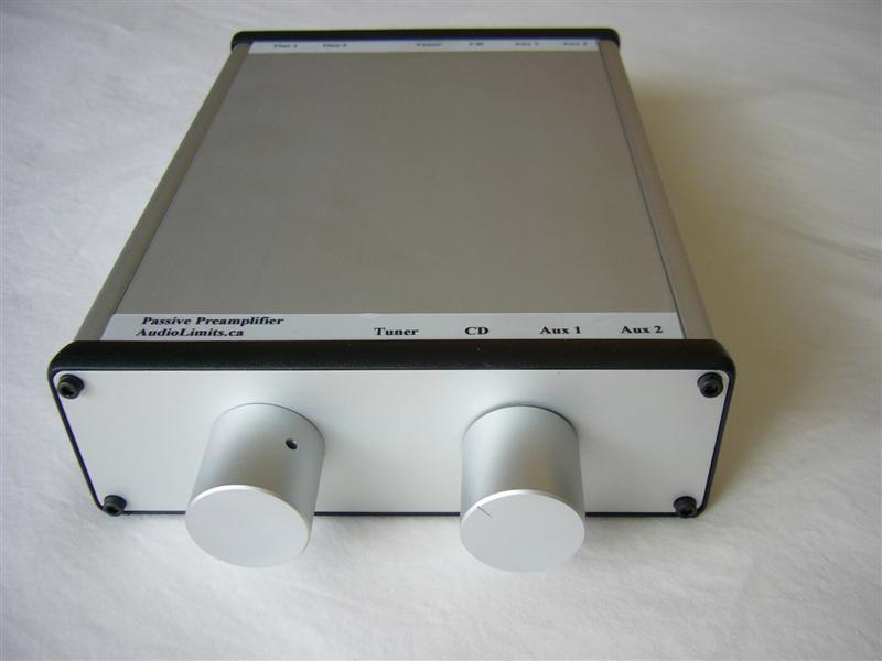 Front View - Click to go to Preamplifiers