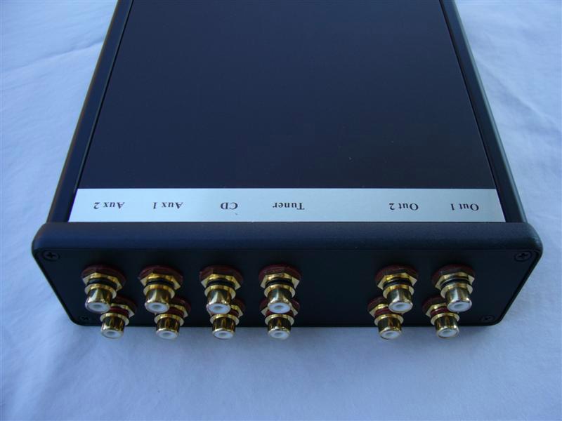 Passive Preamplifier - Black Back